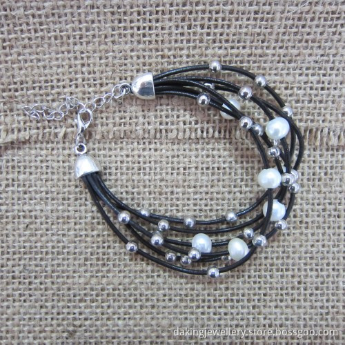 Leather Bracelet (BR121065)